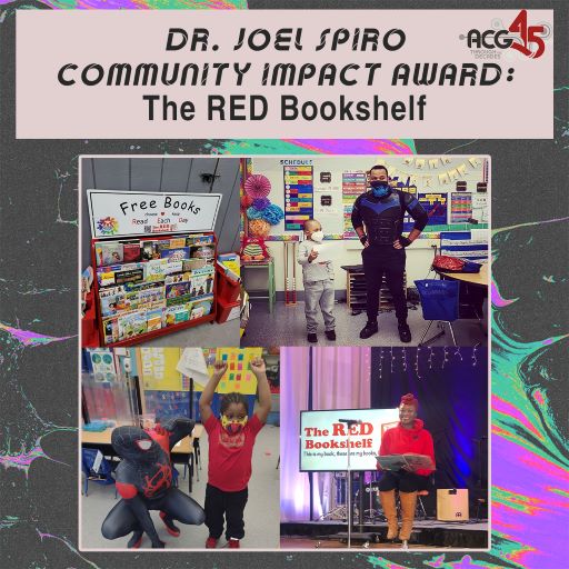 2022 Dr. Joel Spiro Community Impact Award The RED Bookshelf Albany